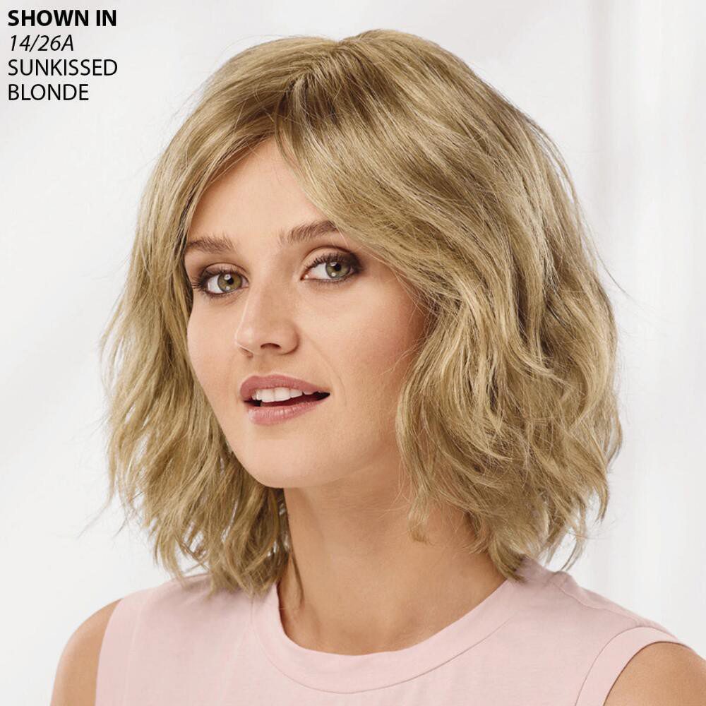 shoulder length short wavy hair