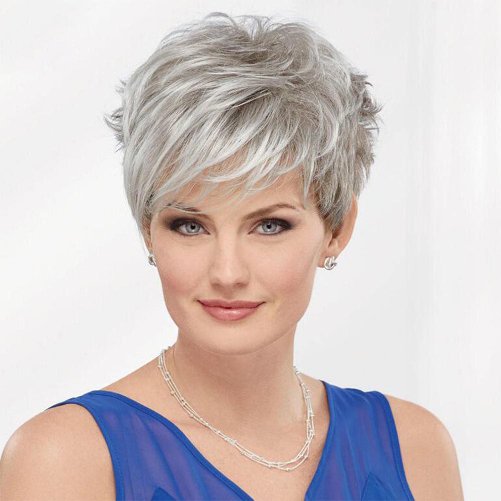 short wigs for older women